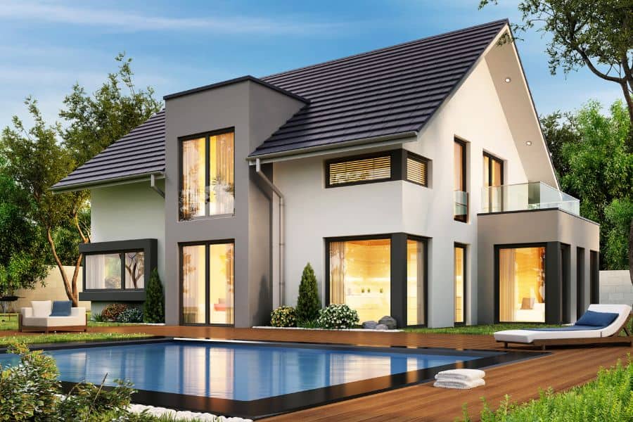 dream of a house with many rooms