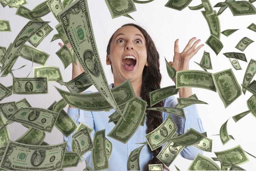 dreaming of winning the lottery