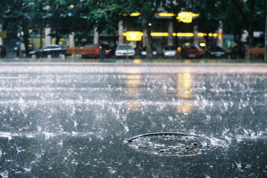 dream about rain