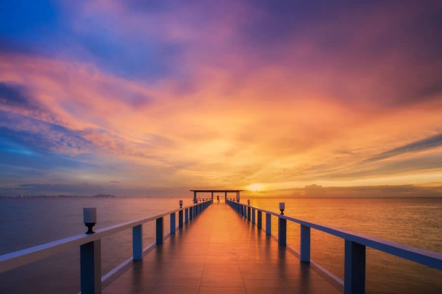 dream about sunset