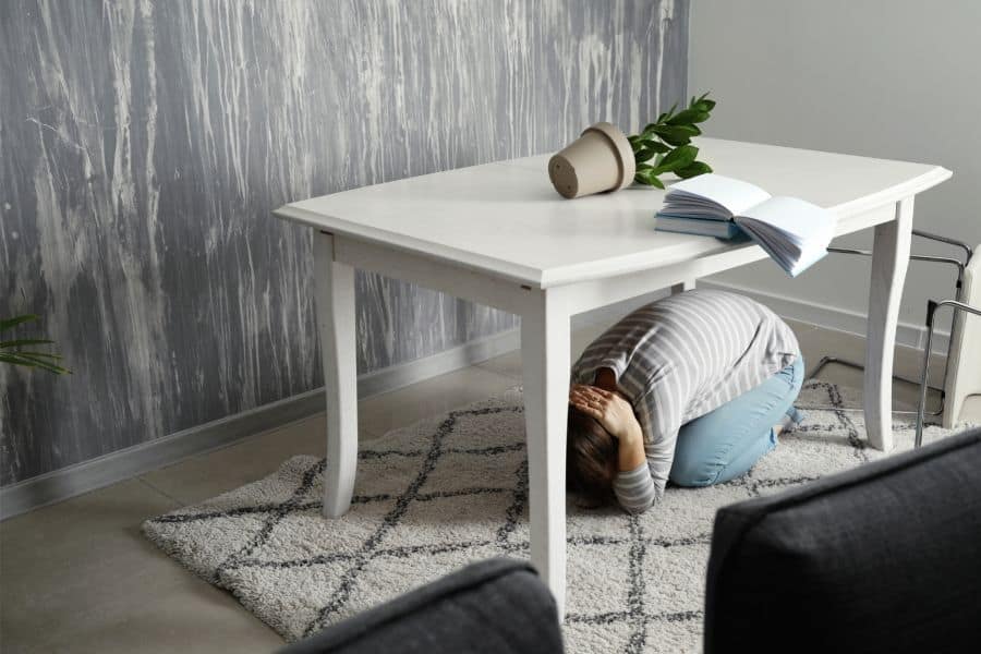 earthquake dreams meaning