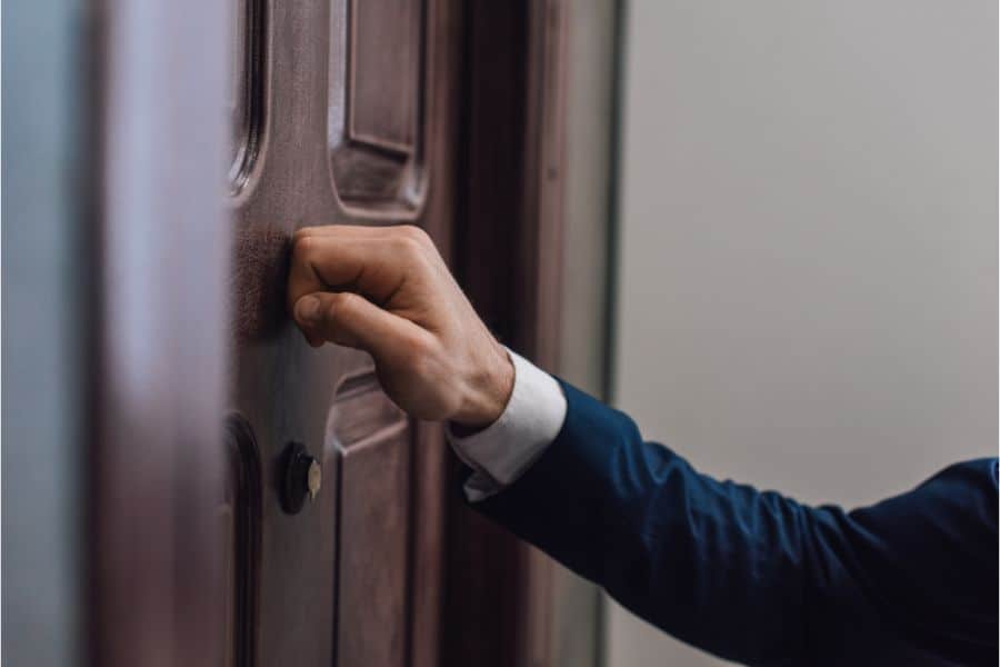 Dreaming About Knocking At Door
