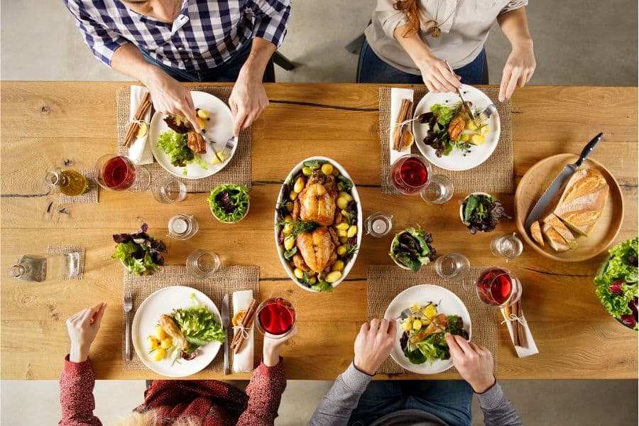 Dreaming of Eating Food with Friends